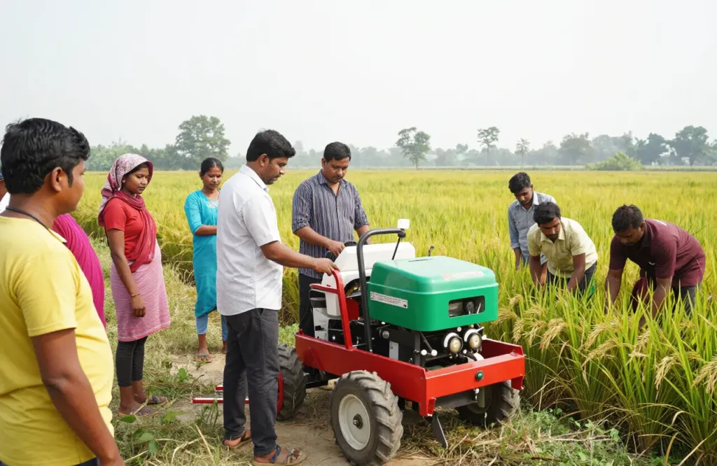 Agricultural machinery operation training